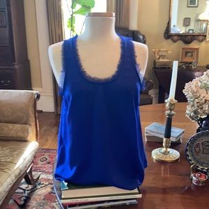 Madison by Madison Marcus purple and black sexy back top